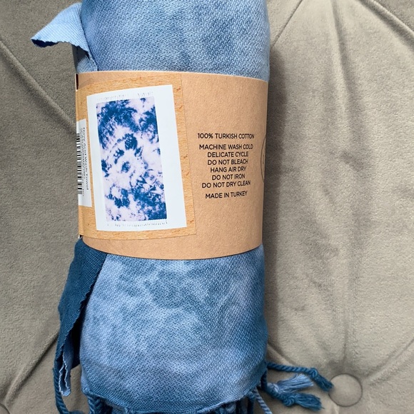 SOLD - Sandcloud NAVY ACID WASH Beach Towel NWT - Picture 3 of 4